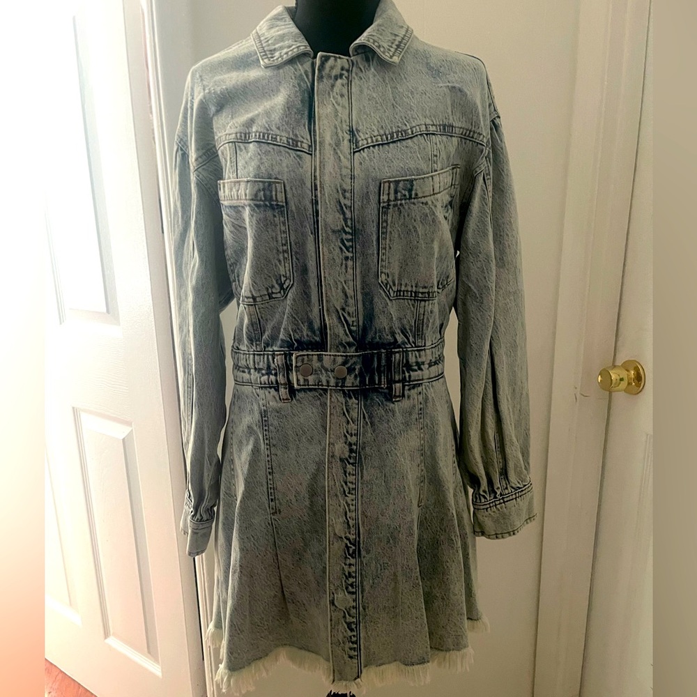 ❤️‍🔥Free People Denim Dress❤️‍🔥